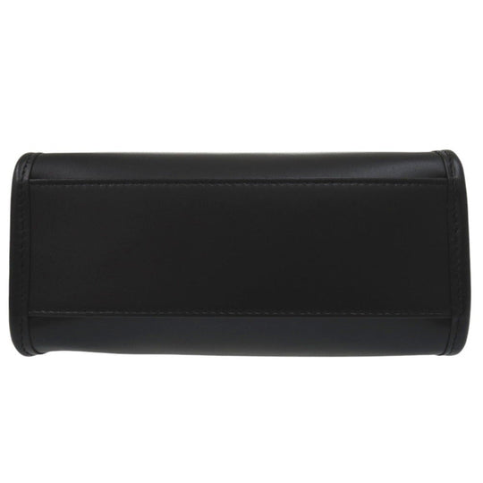 DOLCE&GABBANA Shoulder Bag leather black Cross Sling Bag mens Used Authentic
