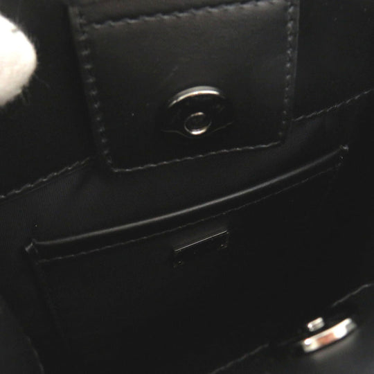DOLCE&GABBANA Shoulder Bag leather black Cross Sling Bag mens Used Authentic