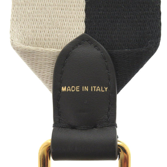 FENDI Shoulder strap Canvas, Leather beige FENDIxFILA Fendi x Fila logo