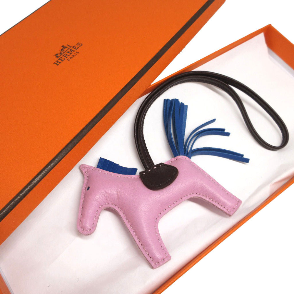 HERMES key ring Anemiro Morve Silvestre Bag charm Rodeo Charm PM unisex(Unisex) Used Authentic