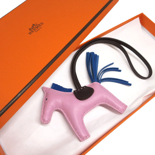 HERMES key ring Anemiro Morve Silvestre Bag charm Rodeo Charm PM unisex(Unisex) Used Authentic