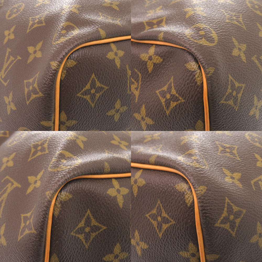 LOUIS VUITTON Boston Duffel bag M41416 Monogram canvas Brown Monogram Keepall bandouliere50 mens Used Authentic