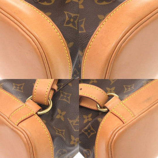 LOUIS VUITTON Backpack M51136 Monogram canvas Brown Monogram MontsourisMM Women Used Authentic