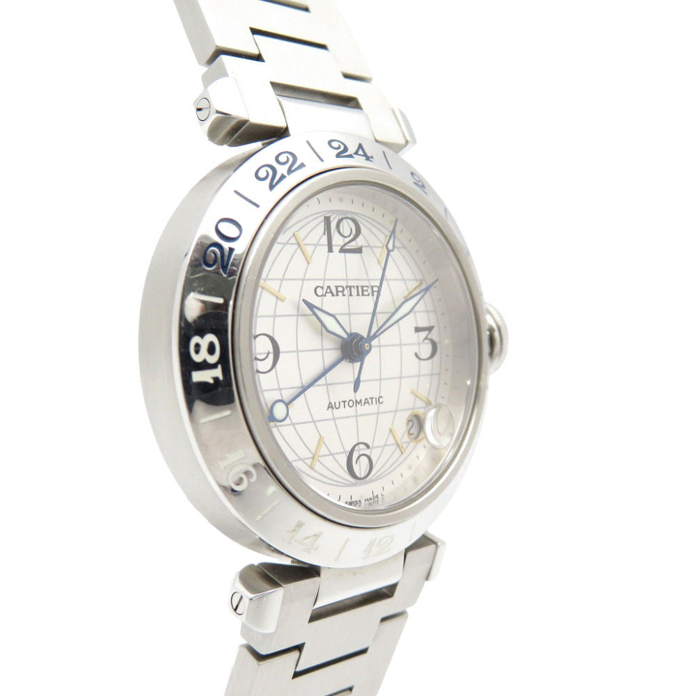 CARTIER Watches Mechanical Automatic W31029M7 Stainless Steel Silver Mechanical Automatic Pasha C Meridian Silver dial Women(Unisex) Used Authentic