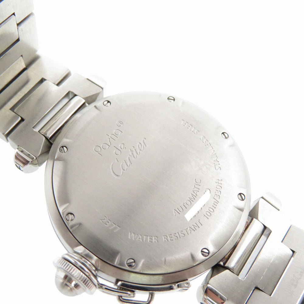 CARTIER Watches Mechanical Automatic W31029M7 Stainless Steel Silver Mechanical Automatic Pasha C Meridian Silver dial Women(Unisex) Used Authentic