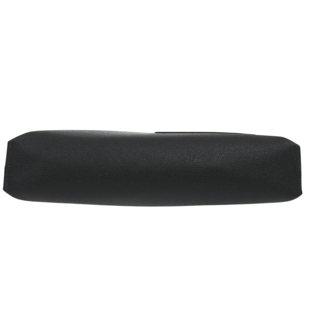 Valextra Clutch bag Calfskin Dark green business bag envelope unisex(Unisex) Used Authentic