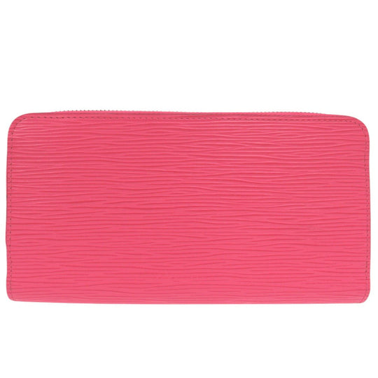 LOUIS VUITTON Long Wallet Purse M80113 Epi Leather pink Round Zip Wallet Zippy Wallet Women Used Authentic
