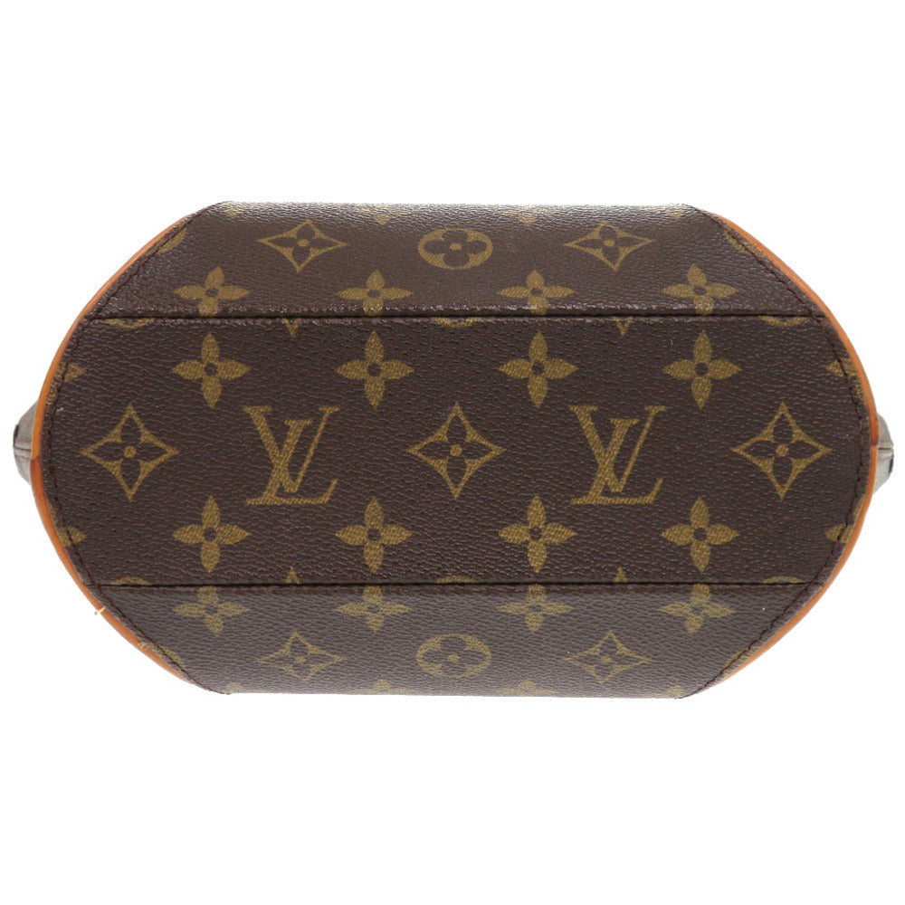 LOUIS VUITTON Handbag M51127 Monogram canvas Brown Monogram EllipsePM Women Used Authentic