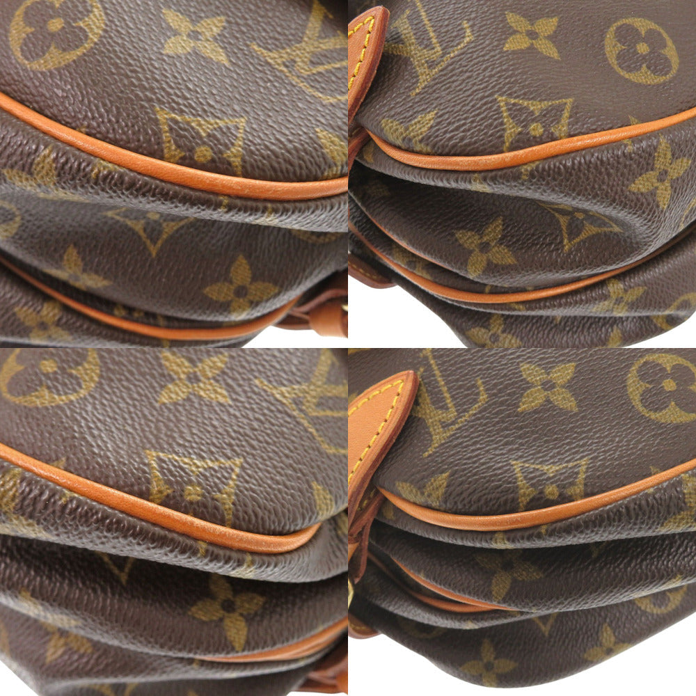 LOUIS VUITTON Shoulder Bag AR1911 Monogram canvas Brown Monogram Saumur 30 Women Used Authentic