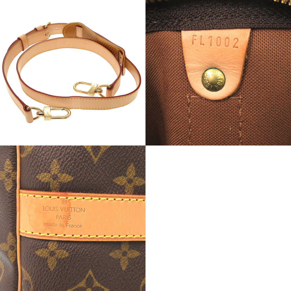 LOUIS VUITTON Boston Duffel bag M41412 Monogram canvas Brown Monogram Keepall bandouliere60 mens Used Authentic