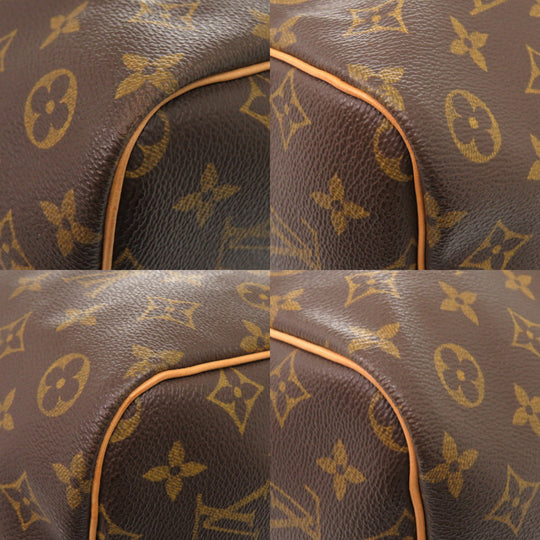 LOUIS VUITTON Boston Duffel bag M41412 Monogram canvas Brown Monogram Keepall bandouliere60 mens Used Authentic