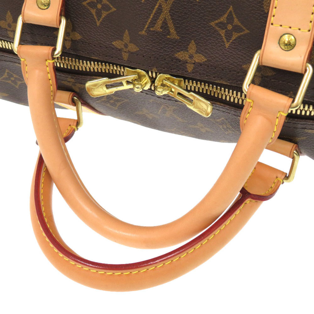 LOUIS VUITTON Boston Duffel bag M41412 Monogram canvas Brown Monogram Keepall bandouliere60 mens Used Authentic