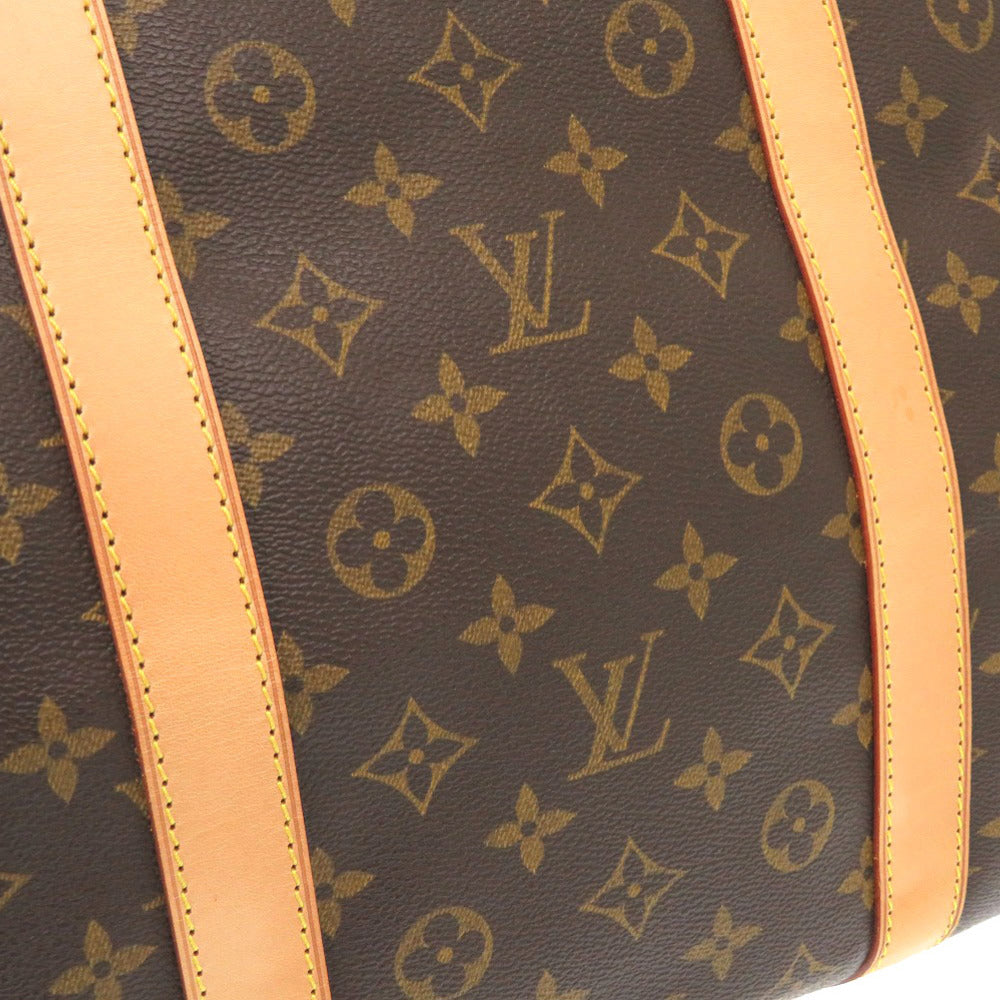 LOUIS VUITTON Boston Duffel bag M41412 Monogram canvas Brown Monogram Keepall bandouliere60 mens Used Authentic