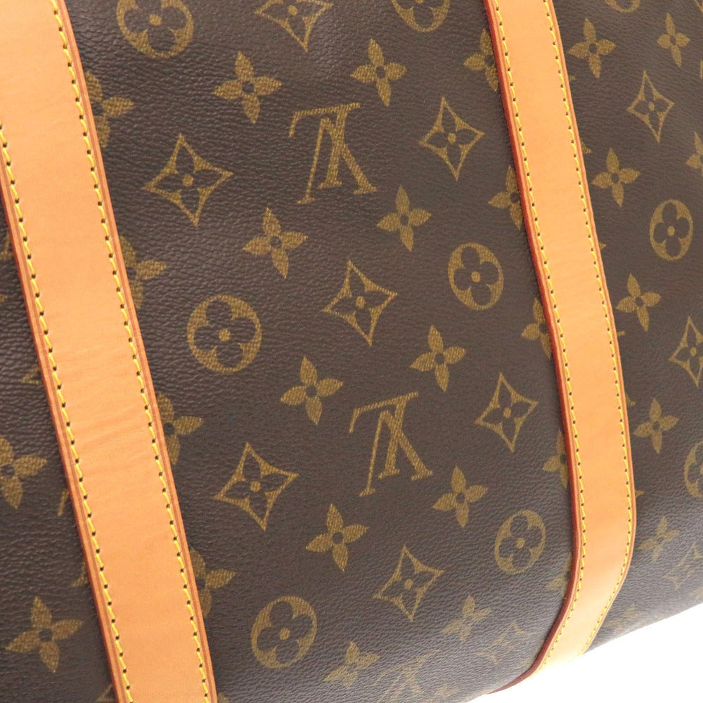 LOUIS VUITTON Boston Duffel bag M41412 Monogram canvas Brown Monogram Keepall bandouliere60 mens Used Authentic