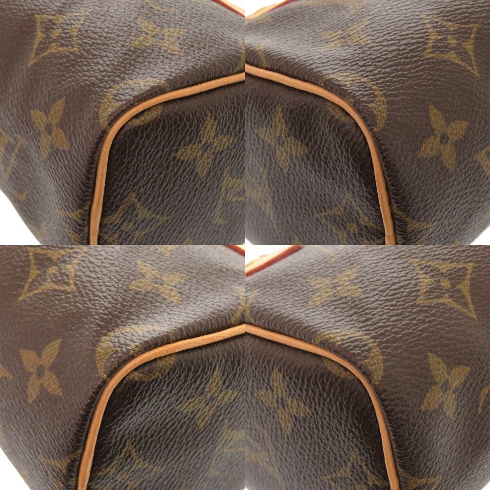 LOUIS VUITTON Handbag M41534 Monogram canvas Brown Monogram Mini speedy Women Used Authentic