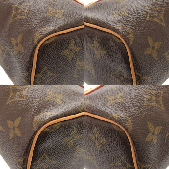 LOUIS VUITTON Handbag M41534 Monogram canvas Brown Monogram Mini speedy Women Used Authentic