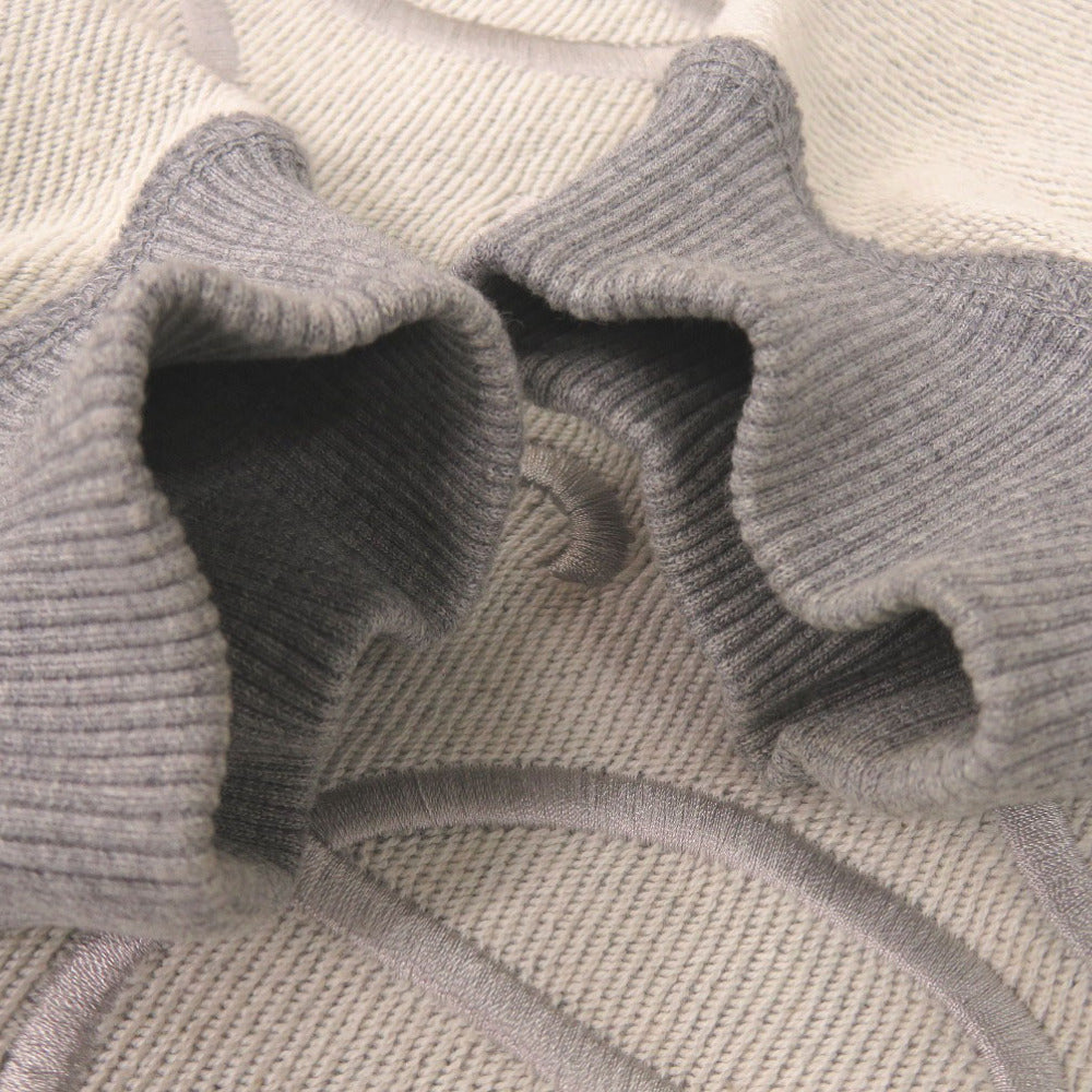LOEWE sweat S359341X95 cotton Light gray Anagram Embroidery Women S Used Authentic