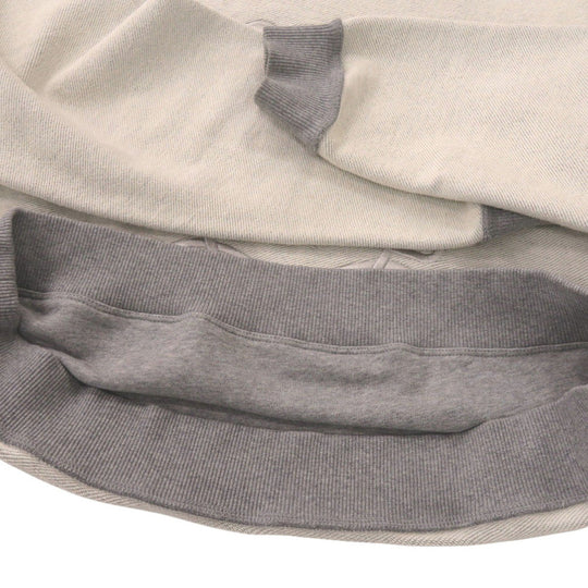 LOEWE sweat S359341X95 cotton Light gray Anagram Embroidery Women S Used Authentic