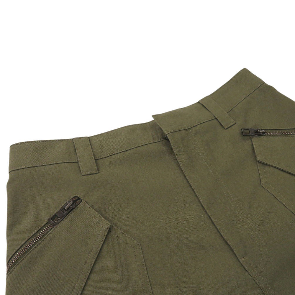 LOEWE cargo pants H526Y04WE3 cotton Khaki green Cargo trousers pants mens 46 Used Authentic