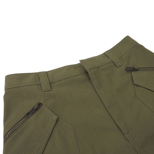 LOEWE cargo pants H526Y04WE3 cotton Khaki green Cargo trousers pants mens 46 Used Authentic