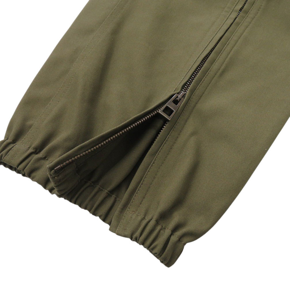 LOEWE cargo pants H526Y04WE3 cotton Khaki green Cargo trousers pants mens 46 Used Authentic