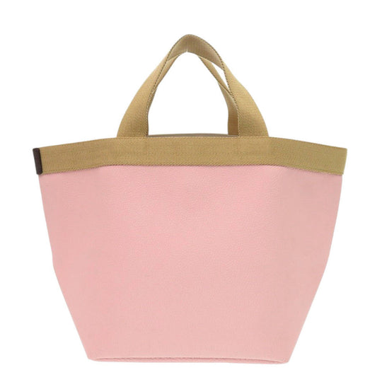 Herve Chapelier Handbag 707GP leather Tarama Luxe Boat Shaped Tote M Women Used Authentic