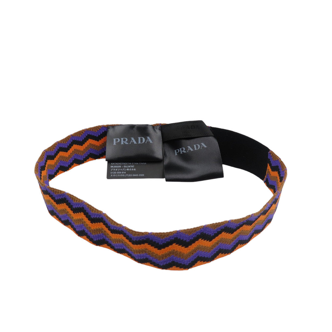 PRADA Other accessories cotton Orange mens 44cm Used Authentic