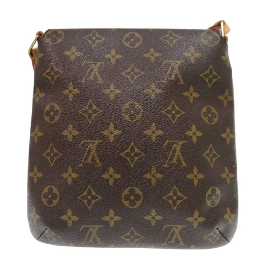 LOUIS VUITTON Shoulder Bag M51258 Monogram canvas Brown Monogram Musette Salsa short strap Women Used Authentic