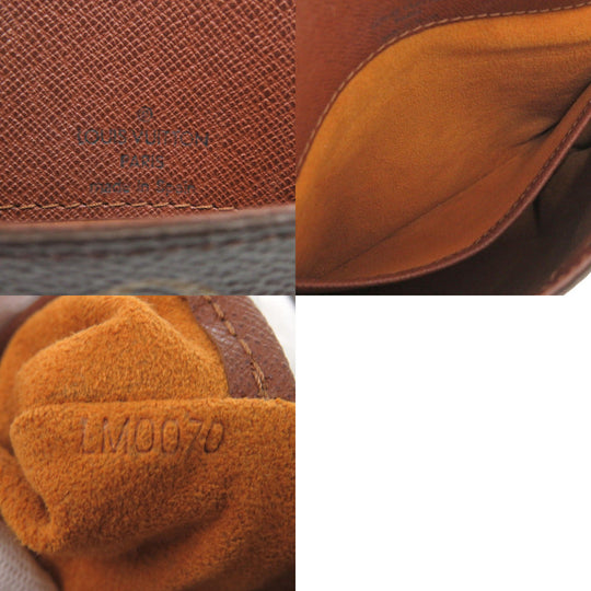LOUIS VUITTON Shoulder Bag M51258 Monogram canvas Brown Monogram Musette Salsa short strap Women Used Authentic