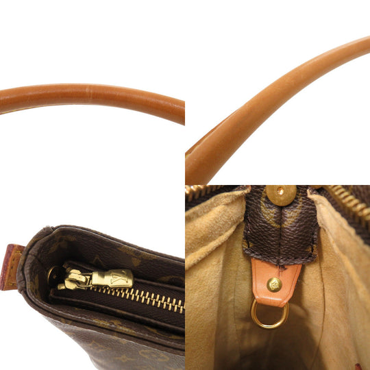 LOUIS VUITTON Shoulder Bag M51145 Monogram canvas Brown Monogram LoopingGM