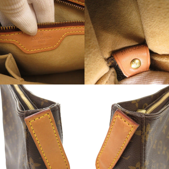 LOUIS VUITTON Shoulder Bag M51145 Monogram canvas Brown Monogram LoopingGM