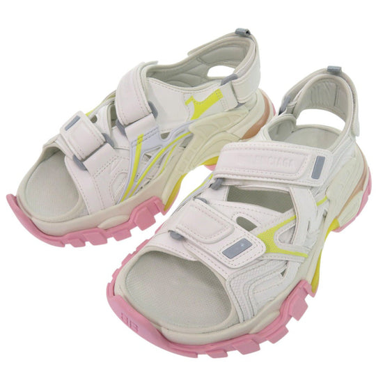 BALENCIAGA Sandals 617543 W3AR2 7540 rubber multicolor MULTIC SANDAL Women 35C Used Authentic