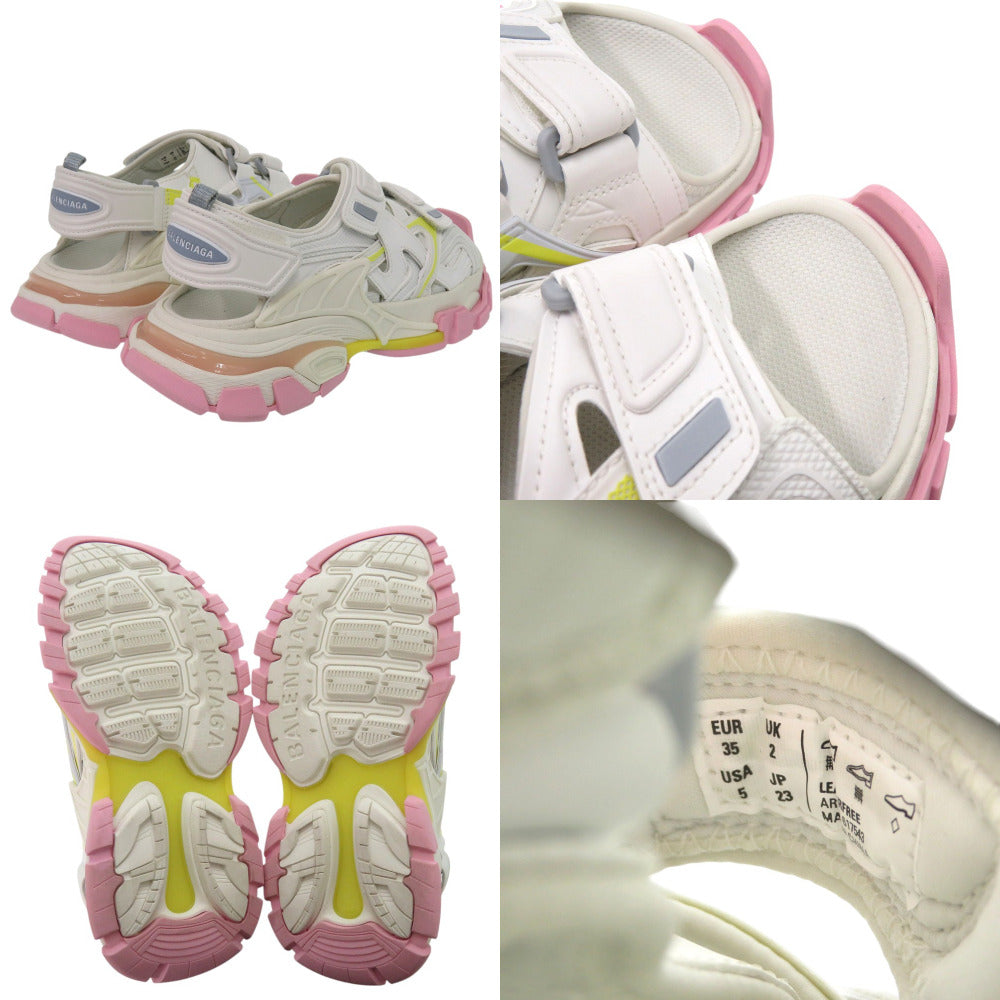 BALENCIAGA Sandals 617543 W3AR2 7540 rubber multicolor MULTIC SANDAL Women 35C Used Authentic