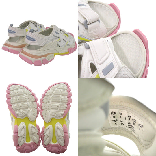 BALENCIAGA Sandals 617543 W3AR2 7540 rubber multicolor MULTIC SANDAL Women 35C Used Authentic