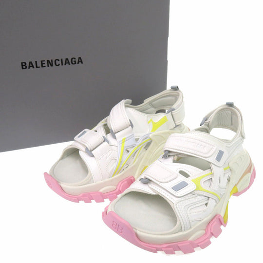 BALENCIAGA Sandals 617543 W3AR2 7540 rubber multicolor MULTIC SANDAL Women 35C Used Authentic