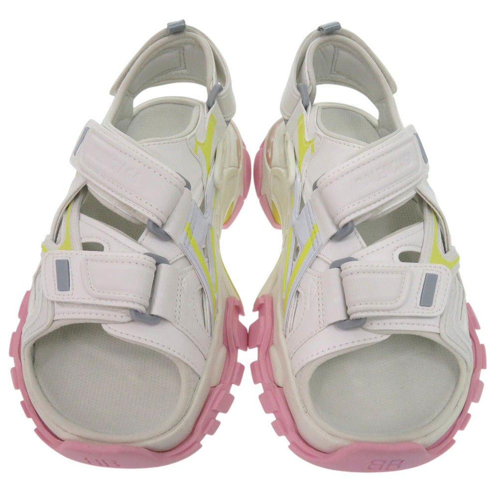BALENCIAGA Sandals 617543 W3AR2 7540 rubber multicolor MULTIC SANDAL Women 35C Used Authentic