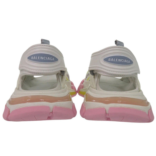 BALENCIAGA Sandals 617543 W3AR2 7540 rubber multicolor MULTIC SANDAL Women 35C Used Authentic