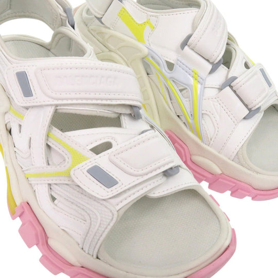 BALENCIAGA Sandals 617543 W3AR2 7540 rubber multicolor MULTIC SANDAL Women 35C Used Authentic