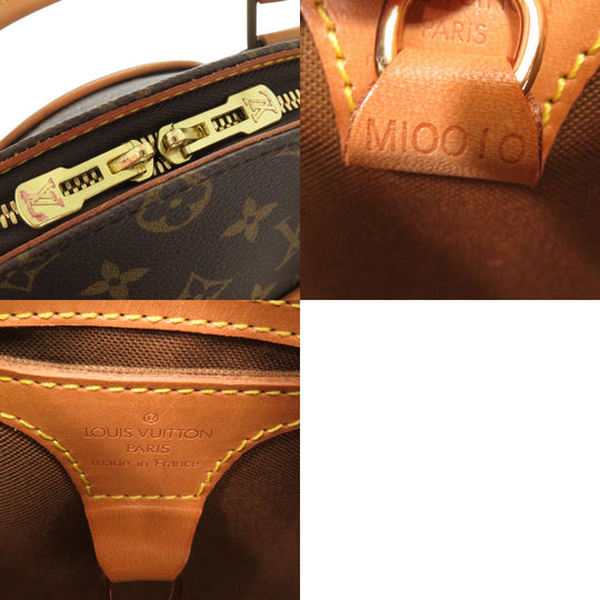 LOUIS VUITTON Handbag M51127 Monogram canvas Brown Monogram EllipsePM Women Used Authentic