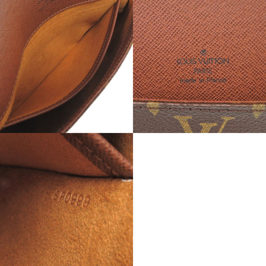 LOUIS VUITTON Shoulder Bag M51257 Monogram canvas Brown Monogram Musette Tango Short Strap