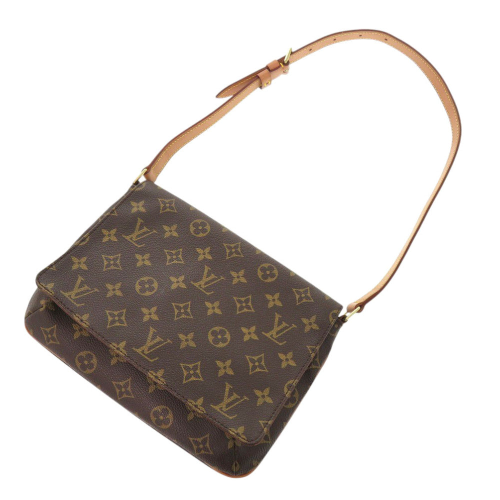 LOUIS VUITTON Shoulder Bag M51257 Monogram canvas Brown Monogram Musette Tango Short Strap