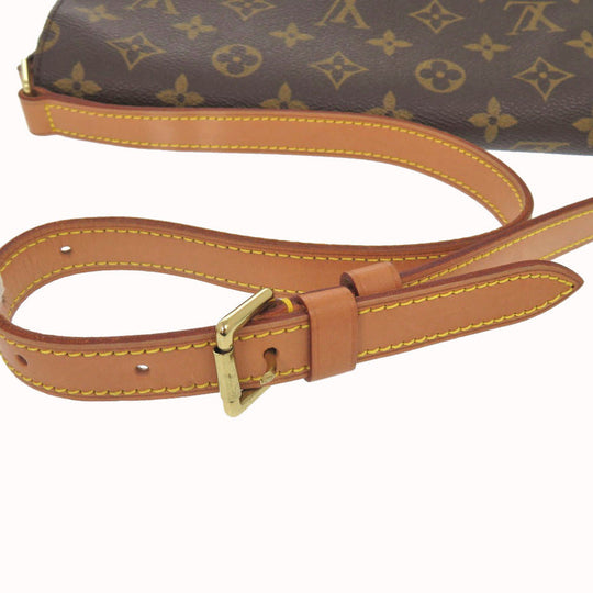 LOUIS VUITTON Shoulder Bag M51257 Monogram canvas Brown Monogram Musette Tango Short Strap