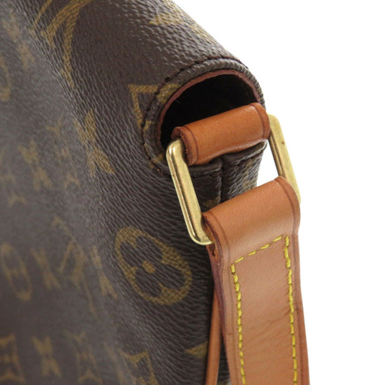 LOUIS VUITTON Shoulder Bag M51257 Monogram canvas Brown Monogram Musette Tango Short Strap