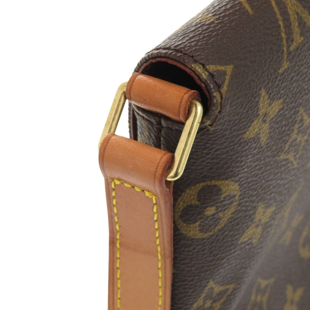 LOUIS VUITTON Shoulder Bag M51257 Monogram canvas Brown Monogram Musette Tango Short Strap