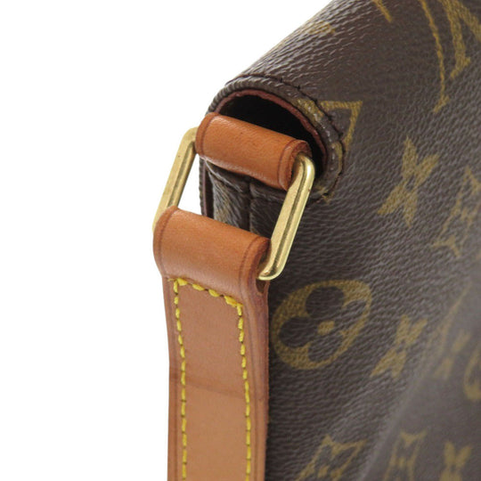 LOUIS VUITTON Shoulder Bag M51257 Monogram canvas Brown Monogram Musette Tango Short Strap
