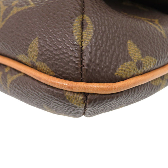 LOUIS VUITTON Shoulder Bag M51257 Monogram canvas Brown Monogram Musette Tango Short Strap