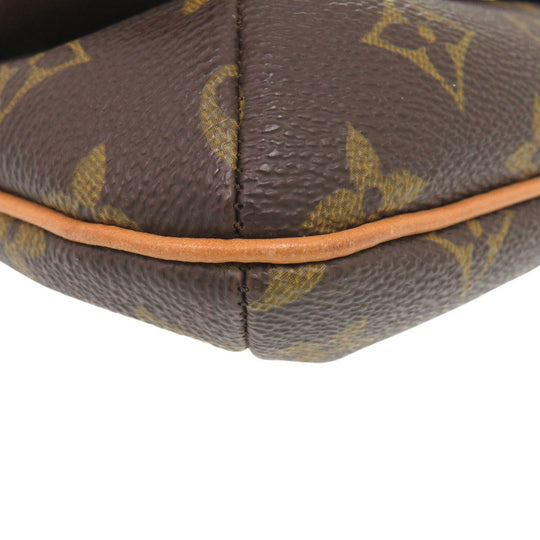 LOUIS VUITTON Shoulder Bag M51257 Monogram canvas Brown Monogram Musette Tango Short Strap