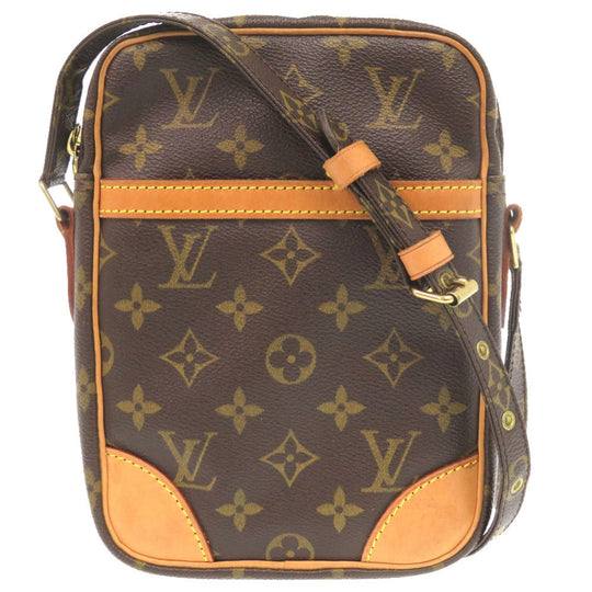 LOUIS VUITTON Shoulder Bag M45266 Monogram canvas Brown Monogram Danube Women Used Authentic