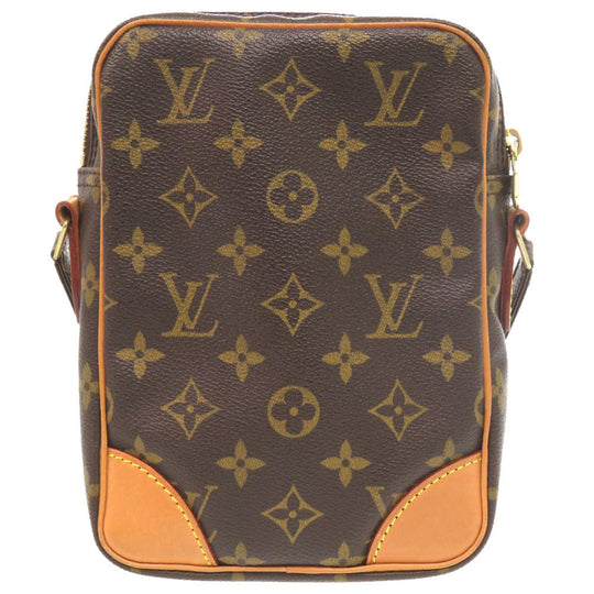 LOUIS VUITTON Shoulder Bag M45266 Monogram canvas Brown Monogram Danube Women Used Authentic