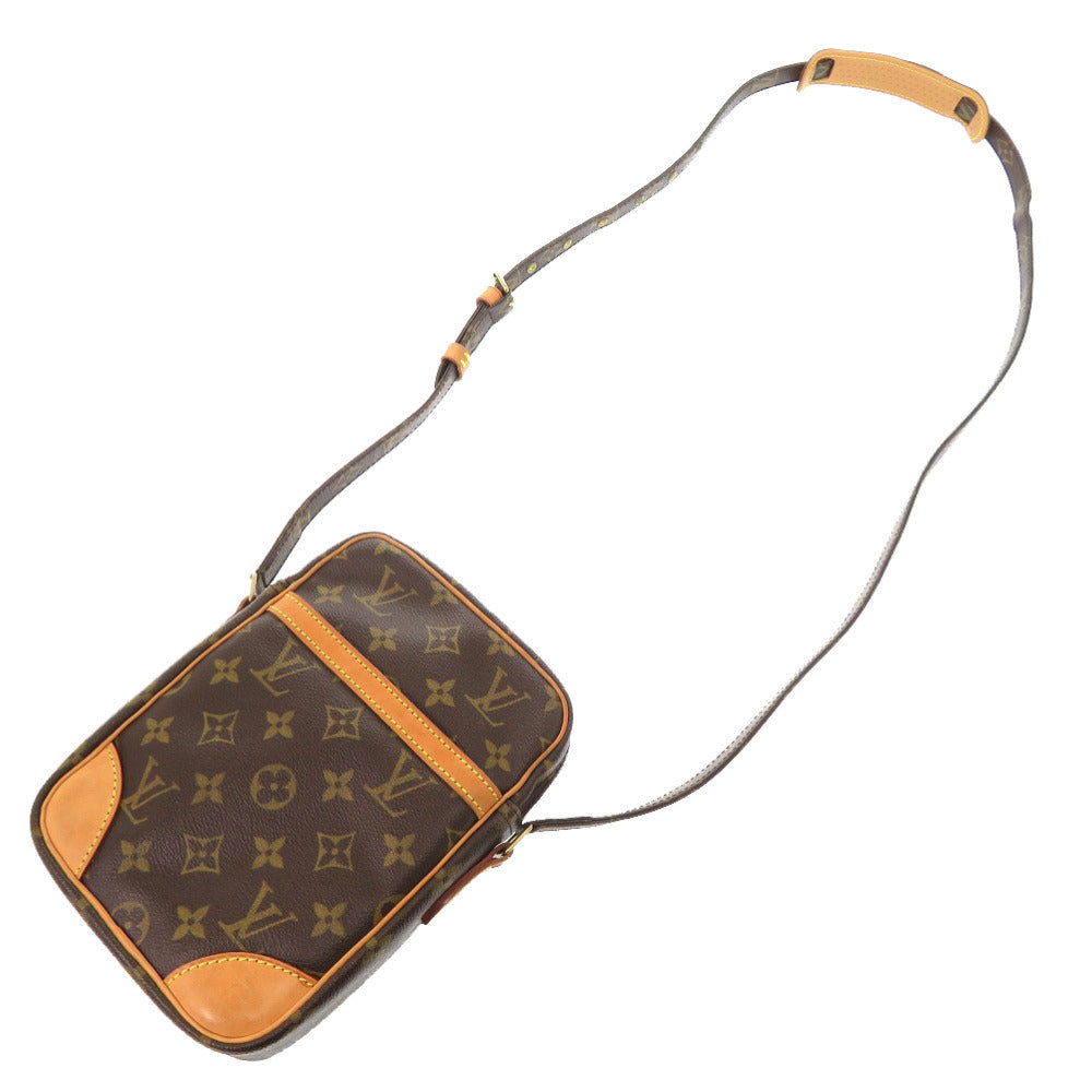 LOUIS VUITTON Shoulder Bag M45266 Monogram canvas Brown Monogram Danube Women Used Authentic